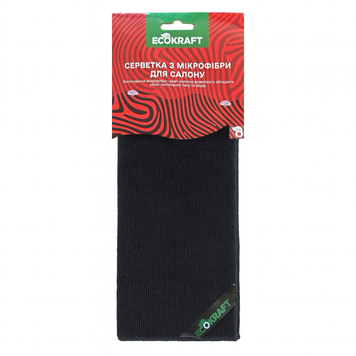Салфетка из микрофибры для салона EcoKraft 260 г/м&sup2; (6900181020238) AST14 фото