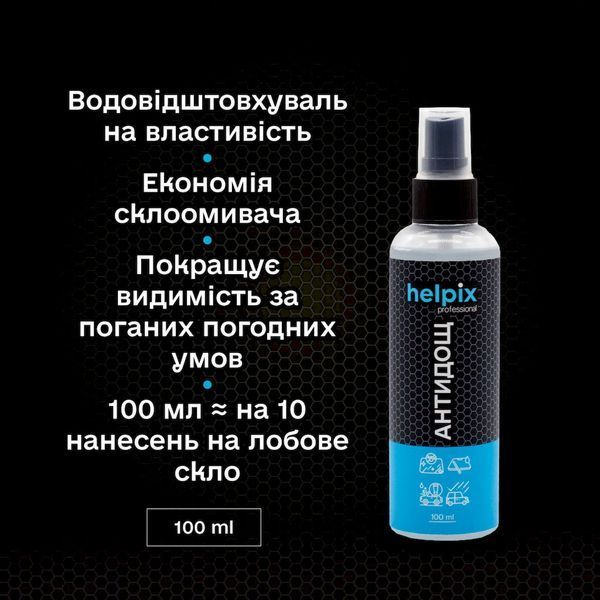 Антидождь 100мл HELPIX (4823075802814) 4823075802814 фото