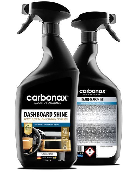 Очиститель полироль для приборной панели и пластика Carbonax (3800033106086) 109 фото