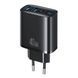 Мережевий зарядний пристрій CC330 T70 40W A+A+C+C 4-Port GaN Fast Charger EU (6958444997360) CC330TC01 фото 1
