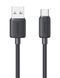 Кабель Usams US-SJ688 USB-A to Type-C 3A KY Series 1м Black (6958444909202) SJ688USB01 фото 1