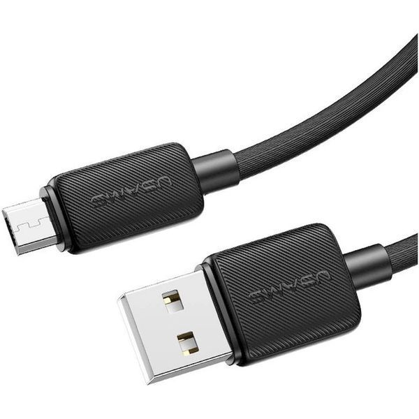 Кабель Usams US-SJ690 USB-A to Micro-USB 18W 2A, 1м White (6958444909295) SJ690USB02 фото