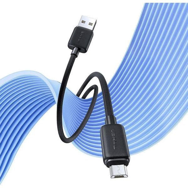 Кабель Usams US-SJ690 USB-A to Micro-USB 18W 2A, 1м White (6958444909295) SJ690USB02 фото