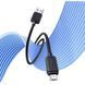 Кабель Usams US-SJ690 USB-A to Micro-USB 18W 2A, 1м White (6958444909295) SJ690USB02 фото 5