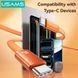 Дріт для зарядки та передачі данних SJ783 U96 60W Type-C to Type-C Ultra-thin Charging & Data Cable (6958444997421) SJ783USB01 фото 4