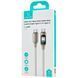 Кабель Usams TC Series USB-C to USB-C 100W, 1,2 м SJ750USB01 Titanium (6958444992921) SJ750USB02 фото 4