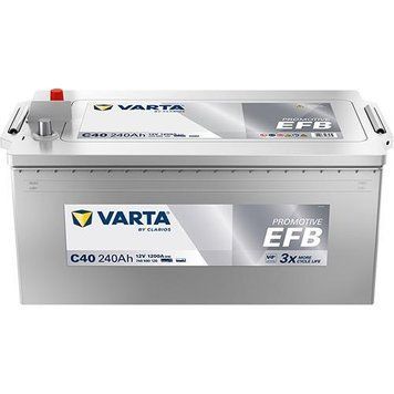 Автомобільний акумулятор Varta ProMotive EFB 240Ah бокова+/- 1200EN C40 AA-212003 фото