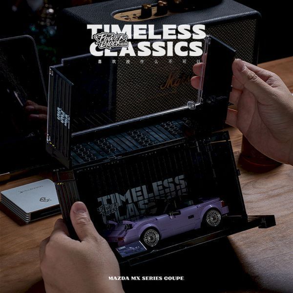 Конструктор родстер EXPERT TRADE Timeless Classics 1:32, 370 деталей, коллекционная модель с контейнером-витриной PB8817 фото