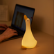 Ночник силиконовый Гусь USB 29x15 см для детей на аккумуляторе (6901560892729) АО13 фото 4
