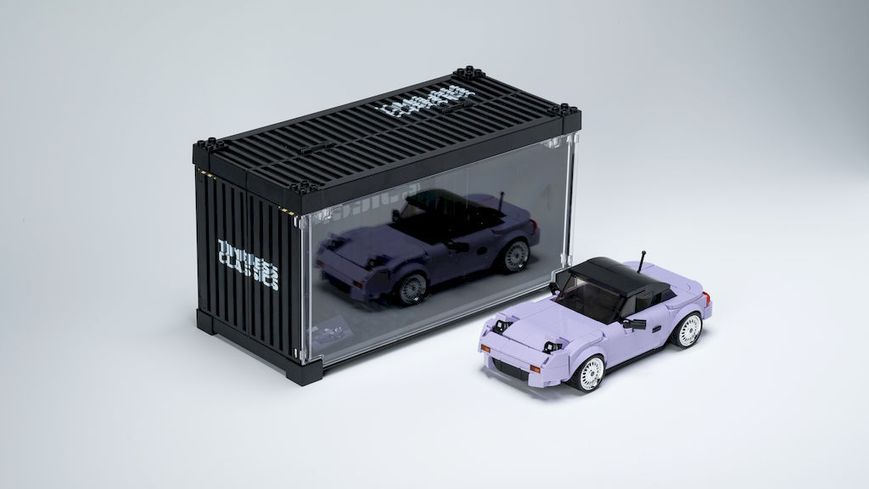 Конструктор родстер EXPERT TRADE Timeless Classics 1:32, 370 деталей, коллекционная модель с контейнером-витриной PB8817 фото