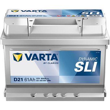 Автомобільний акумулятор Varta Silver Dynamic/SLI 61Ah Н Ев -/+ 600EN D21 AA-2133 фото